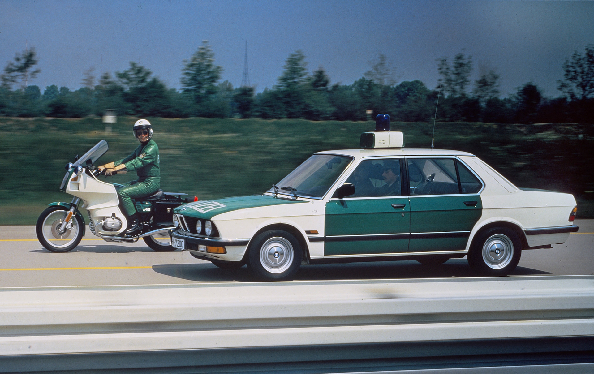 BMW 5 Series police car (1981)