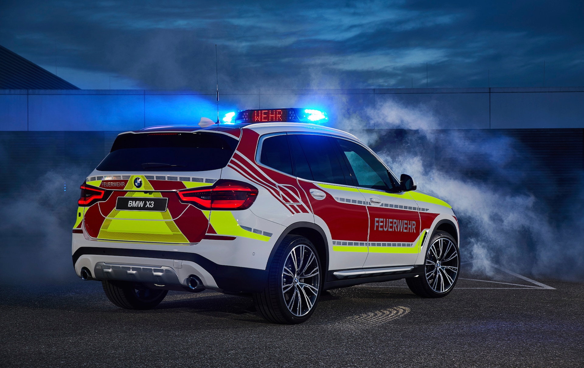 BMW X3 fire service command vehicle (2019)