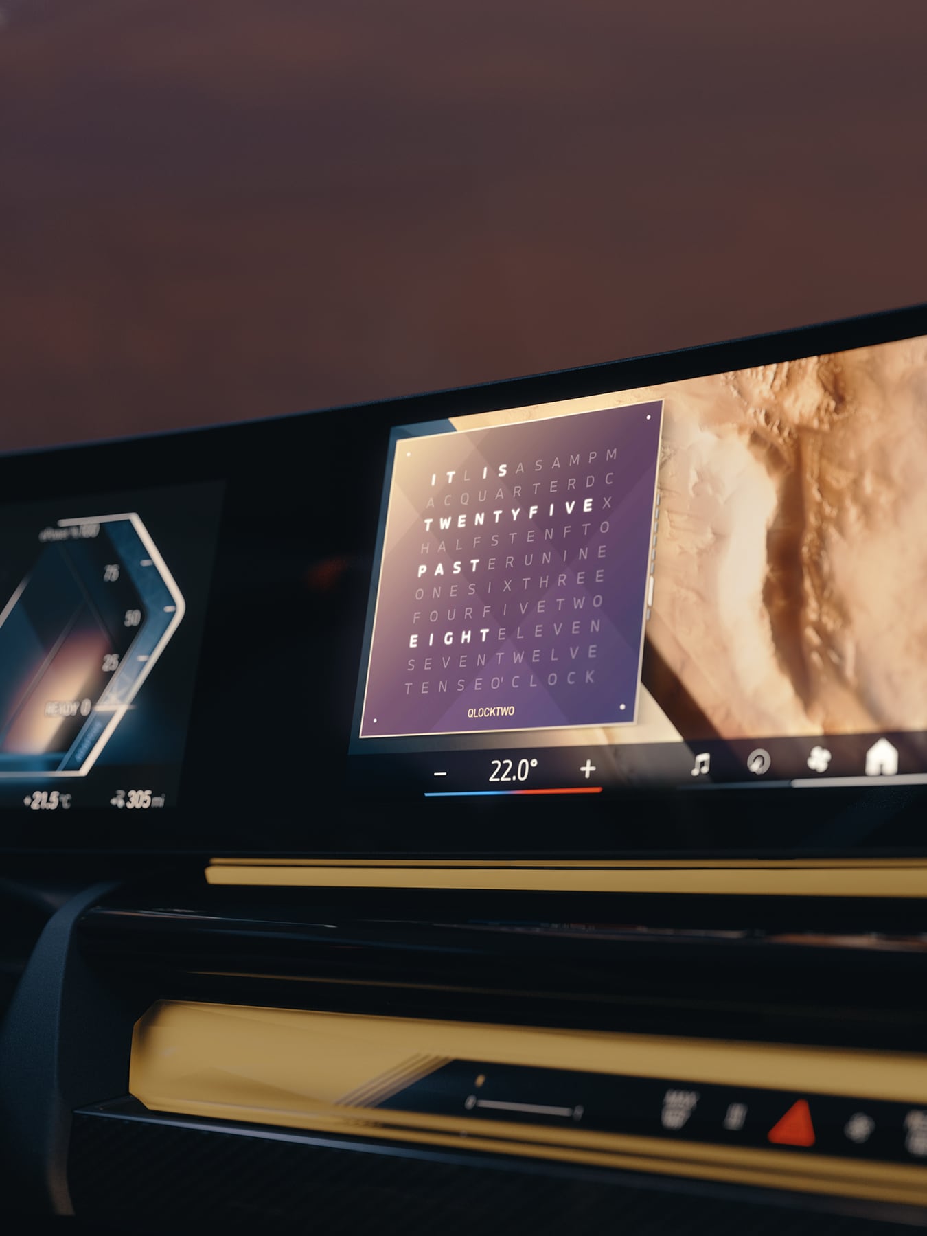 QLOCKTWO, BMW